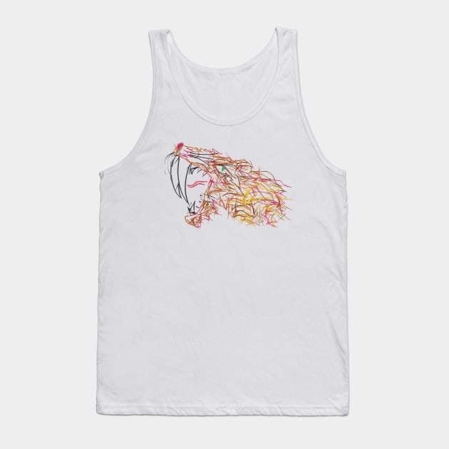 Saber Tooth Tank Top by riomarcos